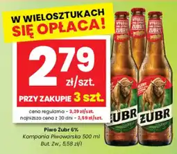 EMMA market Piwo Żubr 6% Kompania Piwowarska oferta