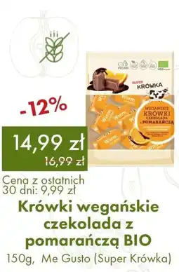 Organic Farma Zdrowia Krówki wegańskie czekolada z pomarańczą BIO, Me Gusto (Super Krówka) oferta
