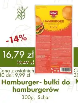 Organic Farma Zdrowia Hamburger-bułki do hamburgerów, Schar oferta
