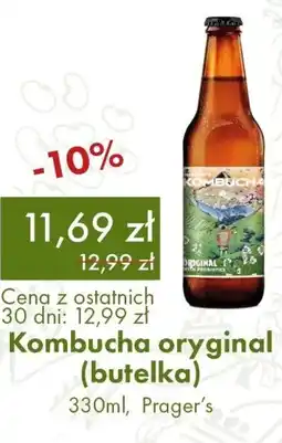 Organic Farma Zdrowia Kombucha oryginal (butelka) , Prager's oferta