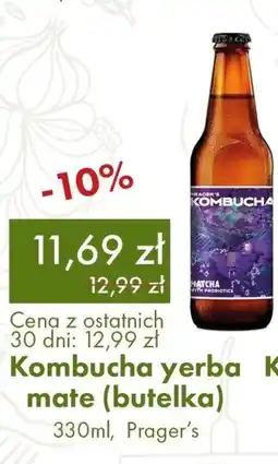 Organic Farma Zdrowia Kombucha yerba mate, Prager's oferta