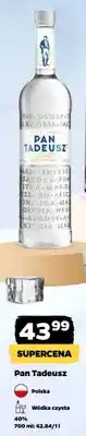 Netto Wódka Pan Tadeusz oferta