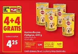 Biedronka Karma dla psów Pedigree oferta