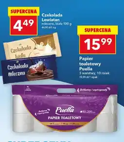 Lewiatan Czekolada mleczna, biała oferta