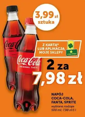 Napój Coca-Cola, Fanta, Sprite wybrane rodzaje