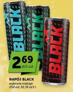 ABC Napój Black wybrane rodzaje oferta