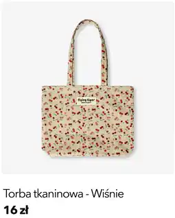 Flying Tiger Torba tkaninowa - Wiśnie oferta