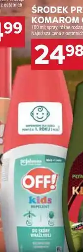 Stokrotka Środek przeciw komarom OFF! Kids oferta
