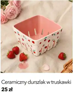 Flying Tiger Ceramiczny durszlak w truskawki oferta