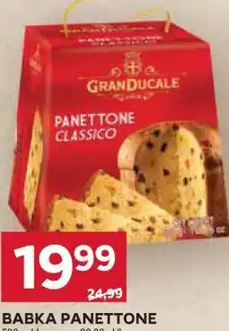 Stokrotka GRANDUCALE BABKA PANETTONE oferta