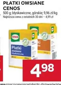 Stokrotka Płatki Owsiane Cenos oferta