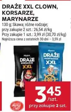 Stokrotka DRAŻE XXL CLOWN, KORSARZE, MARYNARZE 130 g Skawa różne rodzaje oferta