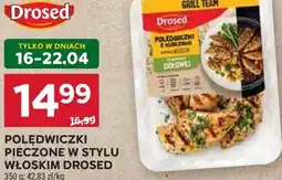Stokrotka POLĘDWICZKI PIECZONE W STYLU WŁOSKIM DROSED oferta