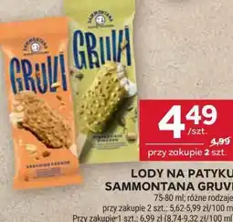Stokrotka SAMMONTANA LODY NA PATYKU GRUVI oferta