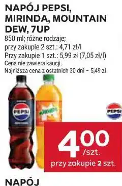 Stokrotka NAPÓJ PEPSI, MIRINDA, MOUNTAIN DEW, 7UP oferta