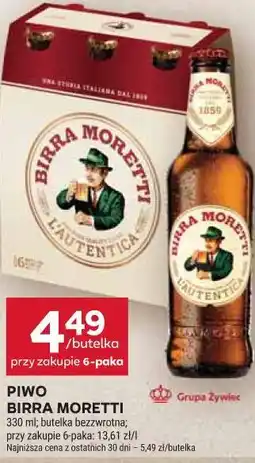 Stokrotka PIWO BIRRA MORETTI oferta