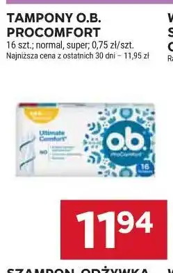 Stokrotka TAMPONY O.B. PROCOMFORT oferta