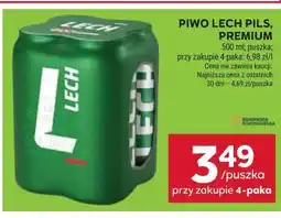 Stokrotka PIWO LECH PILS, PREMIUM oferta