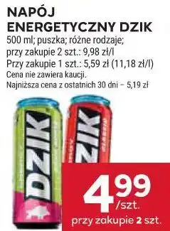 Stokrotka NAPÓJ ENERGETYCZNY DZIK oferta