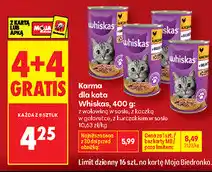 Biedronka Karma dla kota Whiskas, 400 g oferta