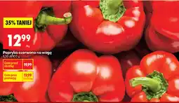 Biedronka Papryka czerwona na wagę oferta