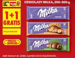 Biedronka CZEKOLADY MILKA oferta