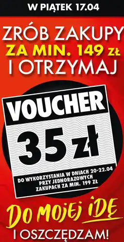 Biedronka Zrób zakupy za min. 149 zł i otrzymaj VOUCHER 35 zł oferta
