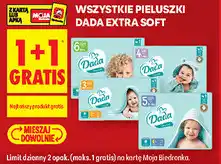 Biedronka WSZYSTKIE PIELUSZKI DADA EXTRA SOFT oferta