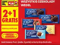 Biedronka WSZYSTKIE CZEKOLADY WEDEL oferta