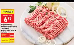 Biedronka Mięso mielone z łopatki wieprzowej i wołowiny Kraina Mięs oferta