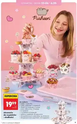 Biedronka 60 papierowych papilotek i 20 topperów oferta