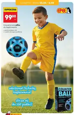 Biedronka Interaktywna piłka do kapkowania oferta