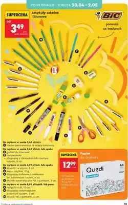 Biedronka Ołówki HB z gumkami oferta