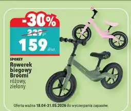 Biedronka Rowerek biegowy różowy, zielony oferta