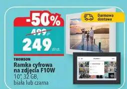 Biedronka Ramka cyfrowa na zdjęcia F10W 10, 32 GB, biała lub czarna oferta