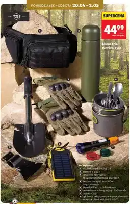 Biedronka Latarka COB rękawice taktyczne ze wzmocnieniami wnętrza dłoni w rozm. L lub XL oferta