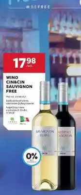 Stokrotka Market Wino CIN&CIN Sauvignon Free oferta