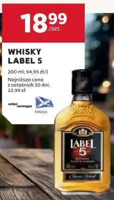 Stokrotka Market Whisky Label 5 oferta