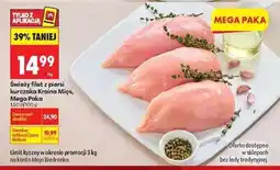 Biedronka Świeży filet z piersi kurczaka Kraina Mięs, Mega Paka oferta