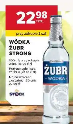 Stokrotka Market Wódka Żubr Strong oferta
