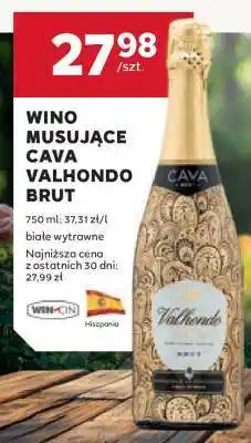 Stokrotka Market Wino musujące Cava Valhondo Brut oferta