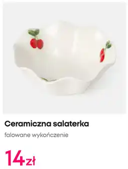 Pepco Ceramiczna salaterka falowane wykończenie oferta