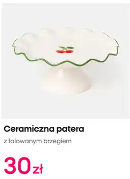 Pepco Ceramiczna patera z falowanym brzegiem oferta