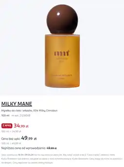 Rossmann MILKY MANE Mgiełka do ciała i włosów, 004 Milky Cinnabun oferta
