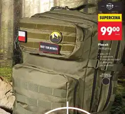 Biedronka Plecak militarny Wild Trek oferta