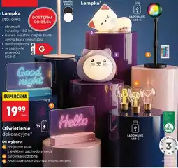 Biedronka Oświetlenie dekoracyjne lethe oferta
