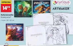 Biedronka Kolorowanka kreatywna* curious UNIVERSE ARTMAKER oferta