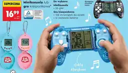 Biedronka Minikonsola lub gra kieszonkowa Ele Fun oferta