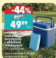 Biedronka Lodówka turystyczna z wkładami chłodzącymi 24 l, granatowa CONNABRIDE oferta