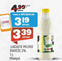 Społem Mleko Łaciate oferta